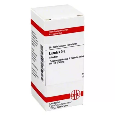LUPULUS D 6 tabletter, 80 st