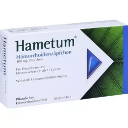 HAMETUM Hemorroid -suppositorier, 10 st