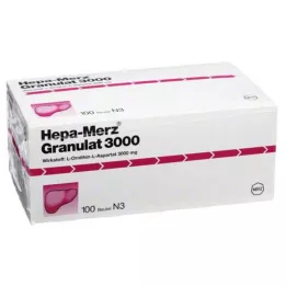 HEPA MERZ Granulat 3 000 påsar, 100 st
