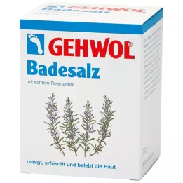 GEHWOL Badsaltpåsar av rosmarin, 10X25 g