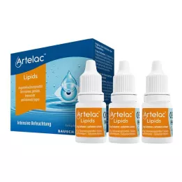 ARTELAC Lipider MD Ögongel, 3X10 g