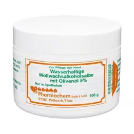 WOLLWACHSALKOHOLSALBE vattenhaltig olivolja 5 %, 100 g