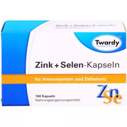 Twardy Zink + Selenum kapslar, 100 st