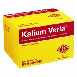 KALIUM VERLA Granulatpåse, 50 st