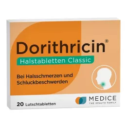 DORITHRICIN Halstabletter Classic, 20 st