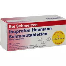 IBUPROFEN Heumann smärtstillande medel 400 mg, 50 st