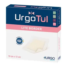 Urgotül Lite Border 10x12 cm bandage, 10 st