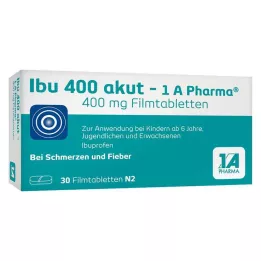 IBU 400 akut-1A Pharma filmdragerade tabletter, 30 st