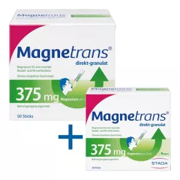 MAGNETRANS direkt 375 mg granulat, 50 st
