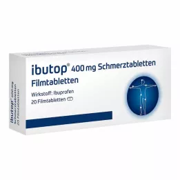 IBUTOP 400 mg smärtstillande filmdragerade tabletter, 20 st