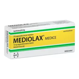 MEDIOLAX Medice mag-resistenta tabletter, 50 st