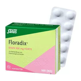 FLORADIX Järn 100 mg forte filmdragerade tabletter, 100 st