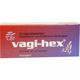 VAGI HEX Vaginal tabletter, 12 st