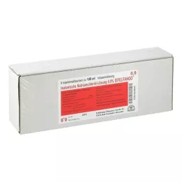 ISOTONISCHE NaCl-lösning 0,9% Eifelfango, 5X100 ml