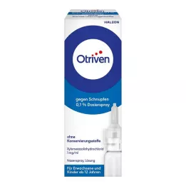 OTRIVEN 0,1% doseringsspray utan konserveringsmedel, 10 ml