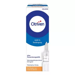 OTRIVEN 0,05 % doseringsspray utan konserveringsmedel, 10 ml