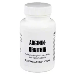 ARGININ/ORNITHIN Kapslar, 60 st