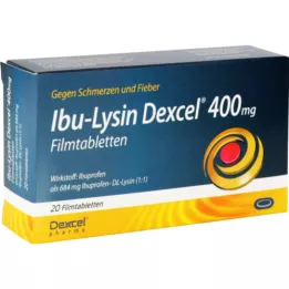 IBU-LYSIN Dexcel 400 mg filmdragerade tabletter, 20 st