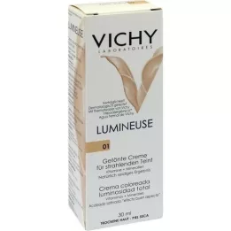 Vichy Lumineuse satinée för torr hud Claire / naken, 30 ml