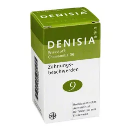 DENISIA 9 tandvårdstabletter, 80 st