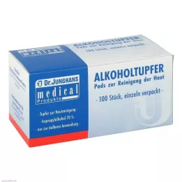 ALKOHOLTUPFER 3x6 cm steril, 100 st