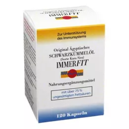 Svart kumminolja everfit, 120 st
