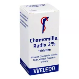 CHAMOMILLA RADIX 2% tabletter, 100 st