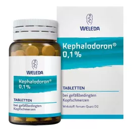 KEPHALODORON 0,1% tabletter, 250 st