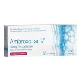 AMBROXOL acis 30 mg orala tabletter, 20 st