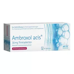 AMBROXOL acis 30 mg orala tabletter, 40 st