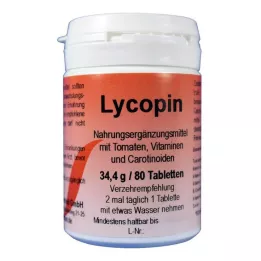 LYCOPIN TABLETTER, 80 st