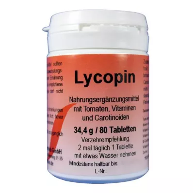 LYCOPIN TABLETTER, 80 st