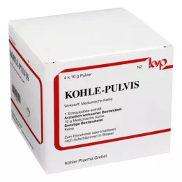 KOHLE pulvispulver, 4X10 g