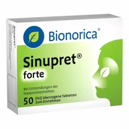 SINUPRET forte dragerade tabletter, 50 st