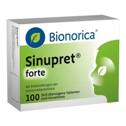 SINUPRET forte dragerade tabletter, 100 st