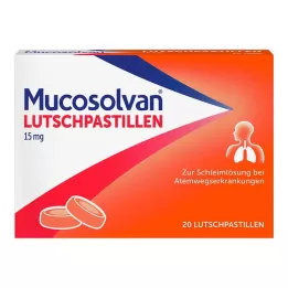 MUCOSOLVAN Tabletter 15 mg, 20 st