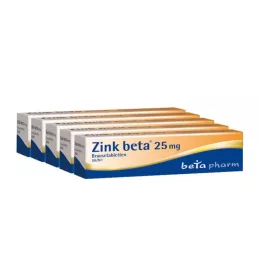 ZINK BETA 25 brustabletter, 100 st
