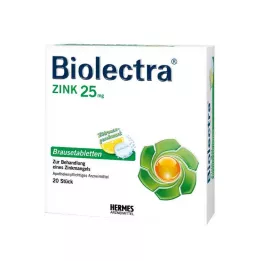 BIOLECTRA Brustabletter av zink, 20 st