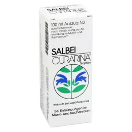 SALBEI CURARINA Droppar, 100 ml