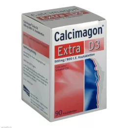 CALCIMAGON Extra D3 tuggtabletter, 90 st
