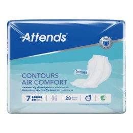 ATTENDS Contours Air Comfort 7 Nya mallar, 28 st