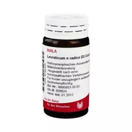 LEVISTICUM E radis D 3 Globuli, 20 g