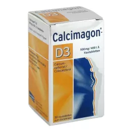 CALCIMAGON D3 tuggtabletter, 30 st
