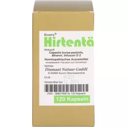 HIRTENTÄSCHEL Bioxera kapslar, 120 st