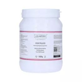 MSM PULVER Metylsulfonylmetanpulver, 1000 g