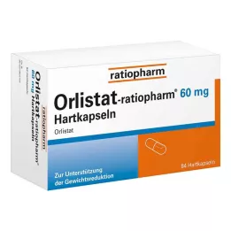 ORLISTAT-ratiopharm 60 mg hårda kapslar, 84 st