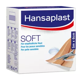 HANSAPLAST Mjuk gips 6 cmx5 m rulle, 1 st