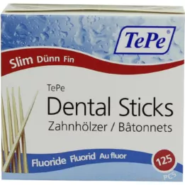 Tepe Tandrullar tunn med fluorid, 125 st