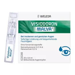 VISIODORON Malva ögondroppar i endospipett., 20X0,4 ml