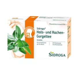 SIDROGA smal och hals vallakterfilterväska, 20x2,5 g